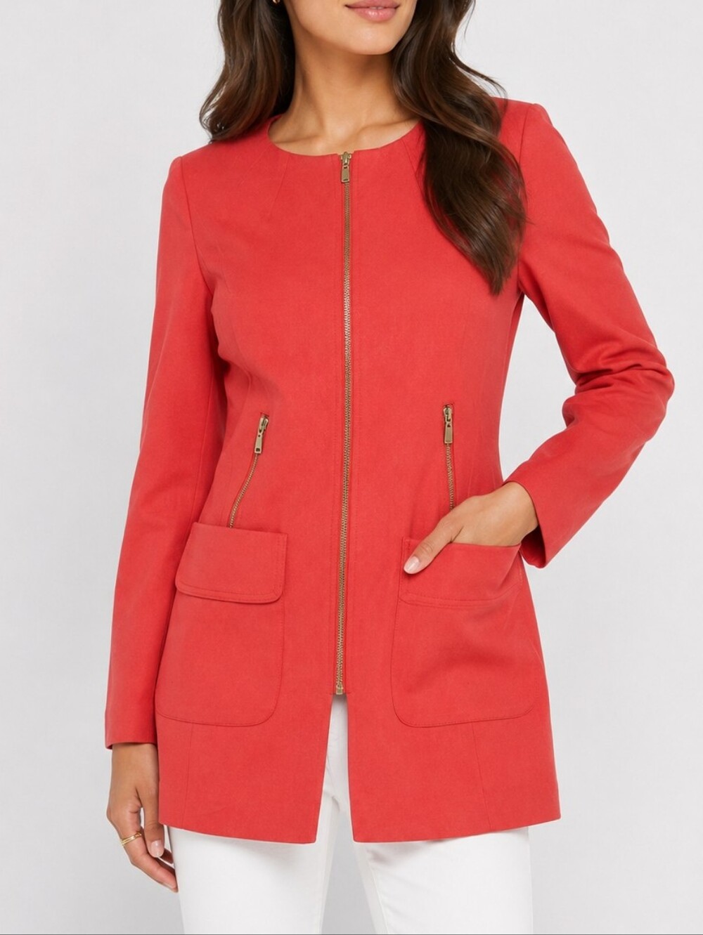 LAUNDRY | Zippered Blazer Jacket